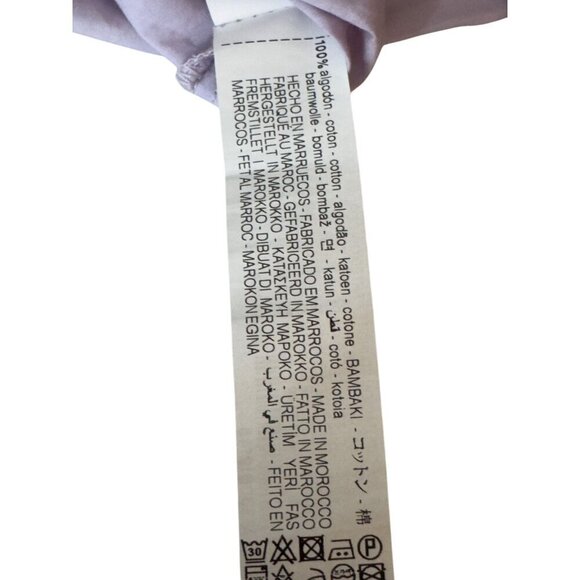 Zara Lilac Smocked Crop Top with Long Sleeves - Size 13-14, Spring, Tweens - Picture 10 of 13